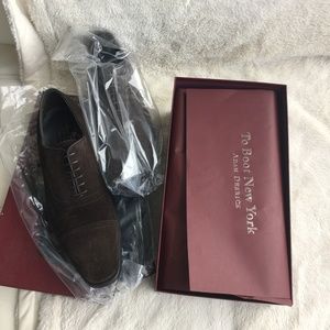 To Boot New York Suede Wingtip Oxford (Brown)